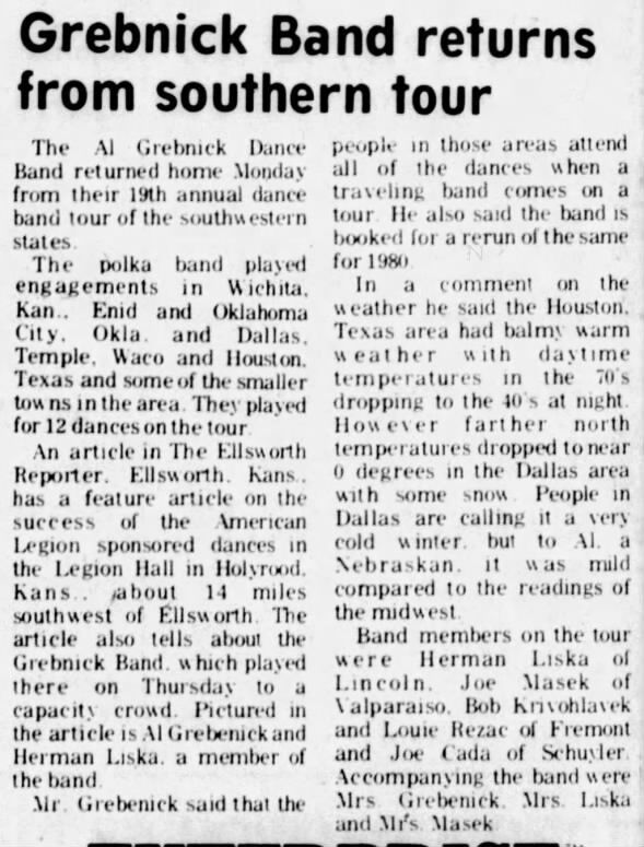 Clipping from The Schuyler Sun